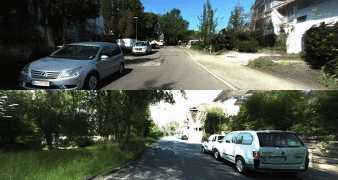 ScenDi: 3D-to-2D Scene Diffusion Cascades for Urban Generation