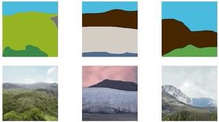Painting 3D Nature in 2D: View Synthesis of Natural Scenes from a Single Semantic Mask